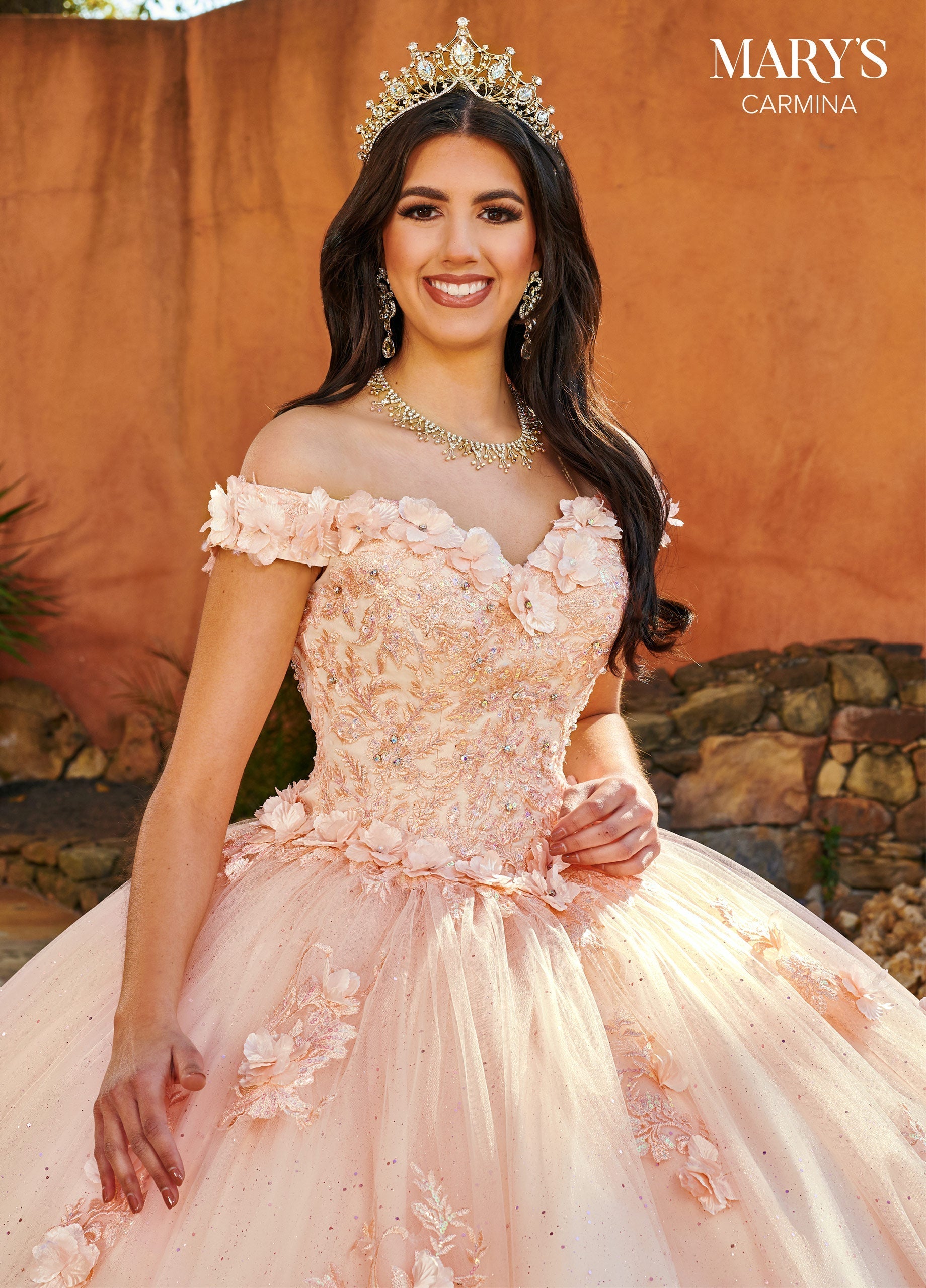 Mary's Bridal MQ1108 Off Shoulder Quinceanera Dress
