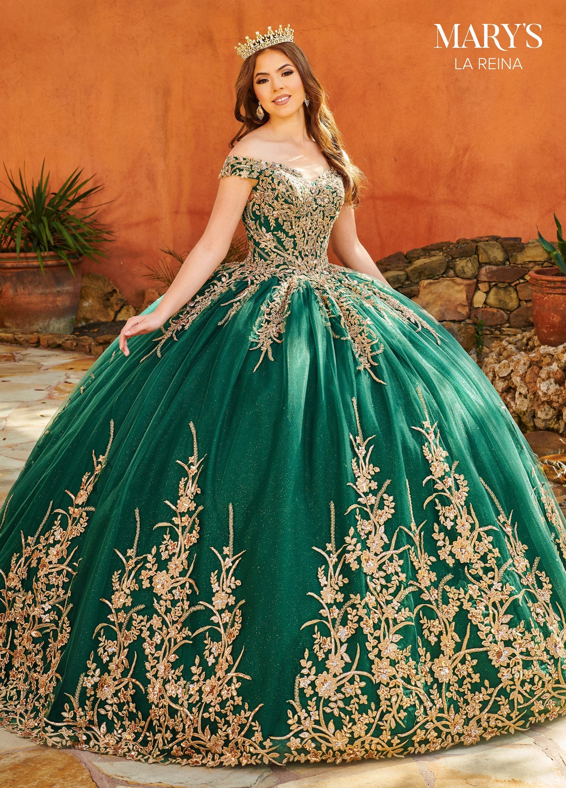 Mary's Bridal MQ2151 Off Shoulder Quinceanera Dress