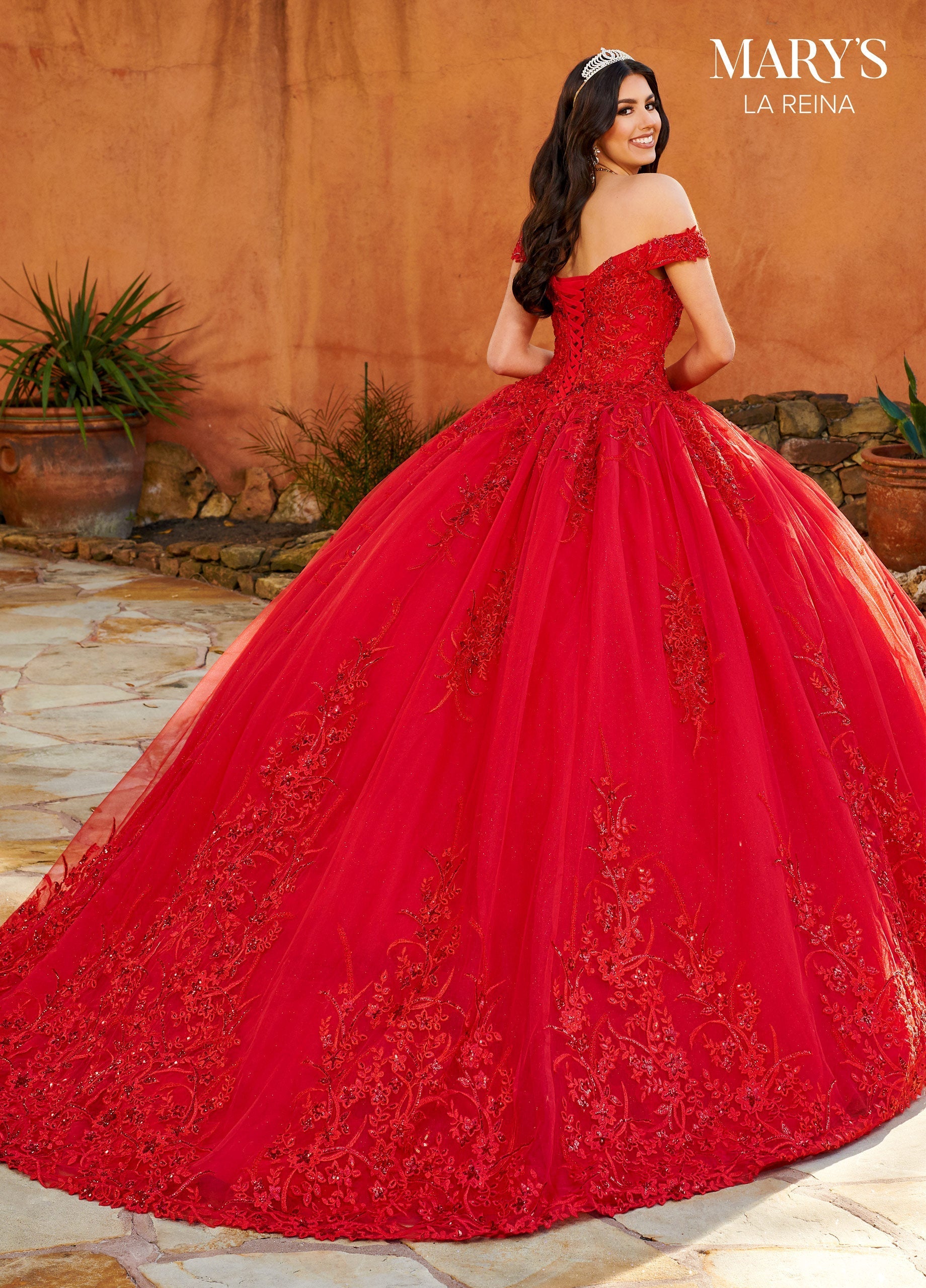 Mary's Bridal MQ2151 Off Shoulder Quinceanera Dress