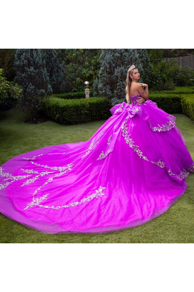 Off Shoulder Ruffled Ball Gown by GLS Gloria GL3548 - Quinceanera Dresses