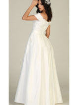 Off The Shoulder Long Ballroom Classy Dress