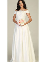 Off The Shoulder Long Ballroom Classy Dress
