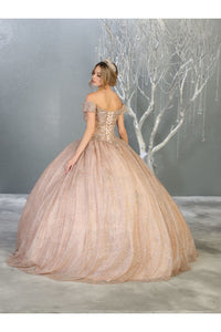 Off The Shoulder Quinceanera Dress And Plus Size