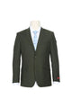 Olive Green Groomsmen Suit for Men & Boys - Perfect for Weddings + Free Tie - Green / 34Short - Suits
