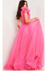 One-Shoulder Long Prom Ball Gown: Jovani 25919 - Prom