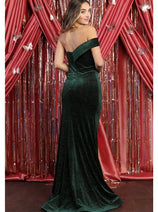 One Shoulder Prom Gown