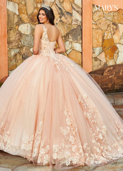 Mary's Bridal MQ2152 One Shoulder Quinceanera Dress