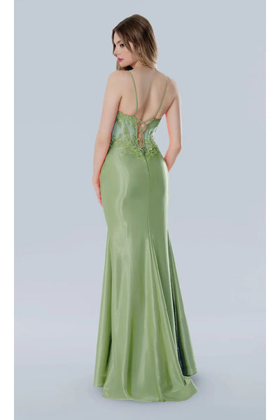 Orange Prom Dress Corset Formal Evening Gown Stella Couture 25133 - Dresses