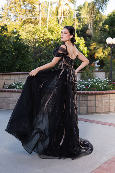 Pageant Dress One Shoulder Strap Long Gala Gown By Royal Queen RQ8192 - Dress