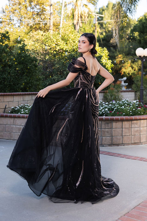 Pageant Dress One Shoulder Strap Long Gala Gown By Royal Queen RQ8192 - Dress