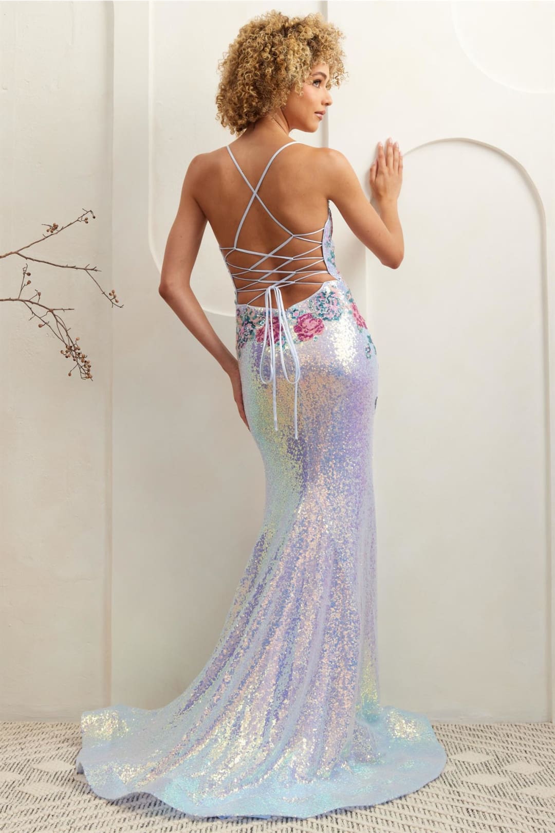 Pageant Dress Scoop Neck Mermaid Prom Gown By Amelia Couture 7060 - Dress