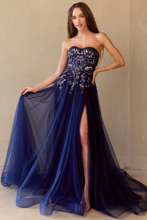 Pageant Dress Sweetheart A-Line Formal Gown By Amelia Couture 4031 - Dress
