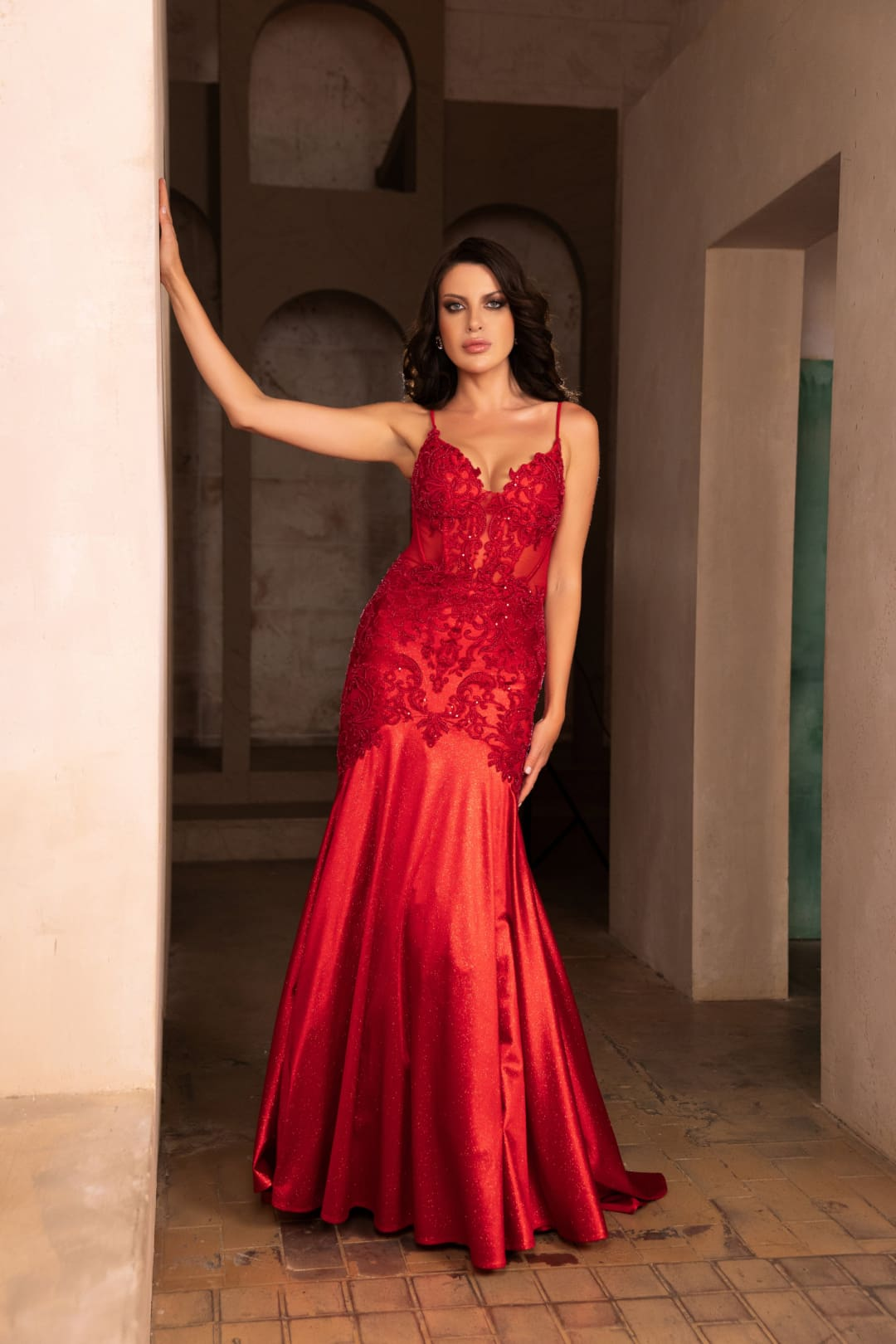 Pageant Dress Sleeveless By May Queen MQ2123