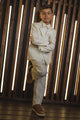 Conjunto de esmoquin infantil "Bond" color marfil de 5 piezas