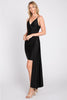 LA Merchandise LN3057 Simple V-Neck Wrap Short Bridesmaids Dress