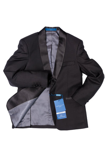 "Trent" 5-Piece Black Tuxedo Set by Perry Ellis Kids