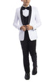 "Trent" 5-Piece White Tuxedo Set for Kids by Perry Ellis