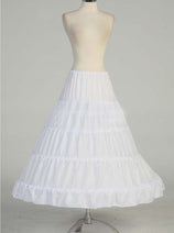 Petticoat Crinoline 4 Hoop Skirt for Quinceanera Dresses & Ball Gowns