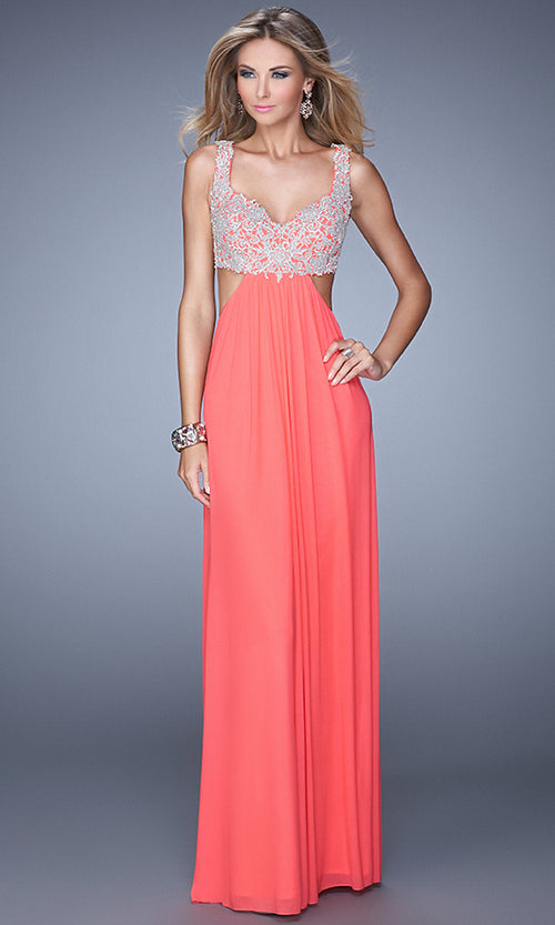 La Femme Pink Grapefruit Dresses
