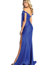 Royal Blue Bridesmaid Dresses-Inexpensive May Queen MQ1858 Long Gown