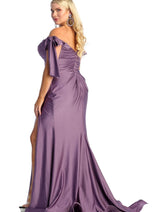 Plus Size Long Evening Gown Maxi Formal Dress for Women By May Queen MQ1858