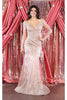 Plus Size Formal Dresses & Gowns - ROSE GOLD / 6