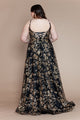 Vestido de corte A sin mangas con estampado brillante de talla grande de Poly USA W1134