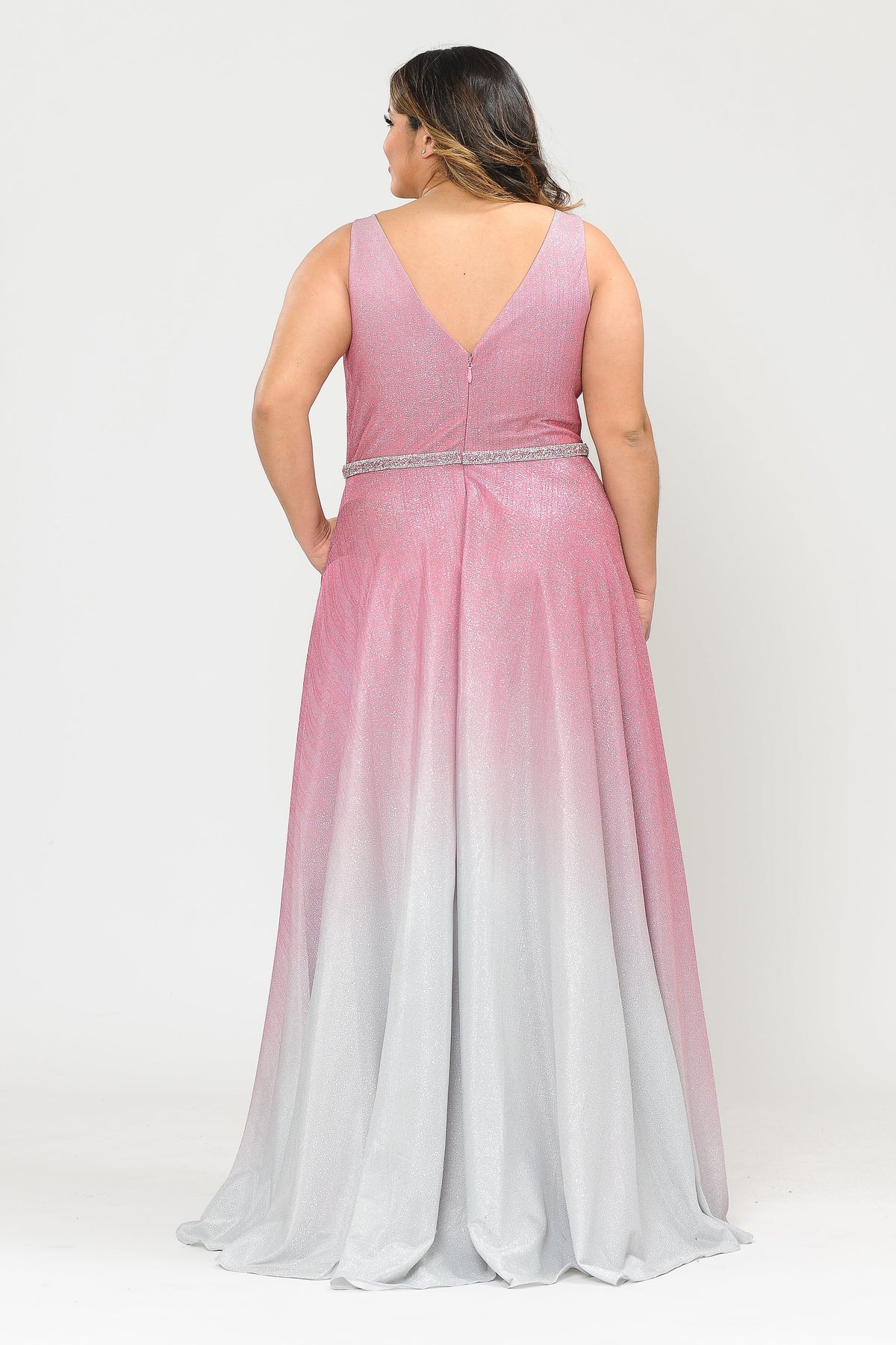 Poly USA Rose Long Formal Dresses