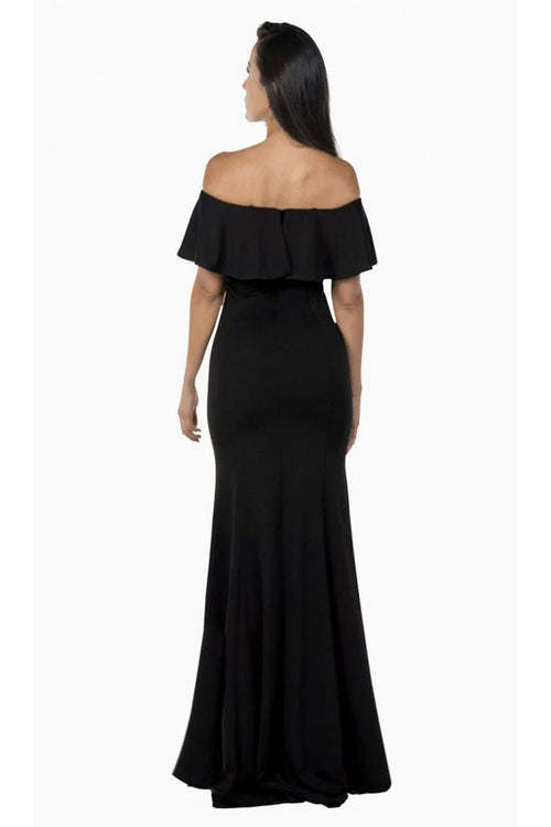 Long Evening Dress - Black / XS