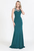 Mermaid Simple Formal Dress - LAY8148 - GREEN / XS