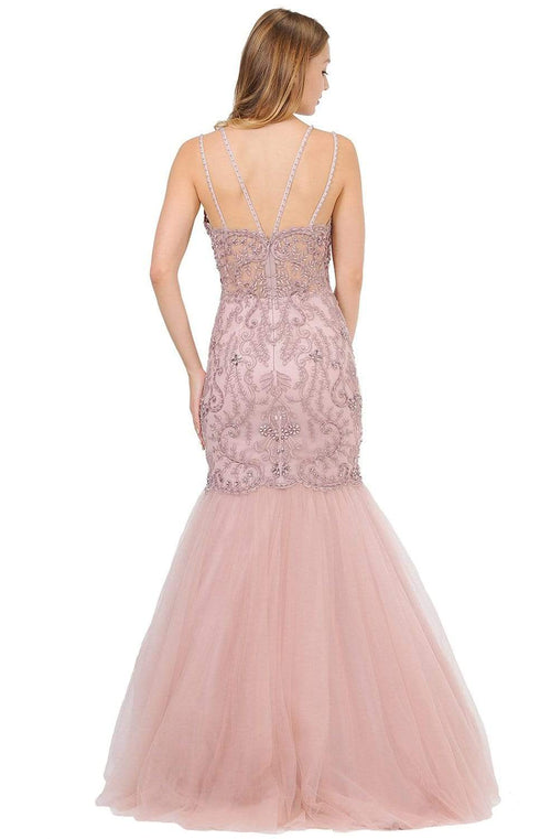 Poly USA Ice Blue Prom Dresses