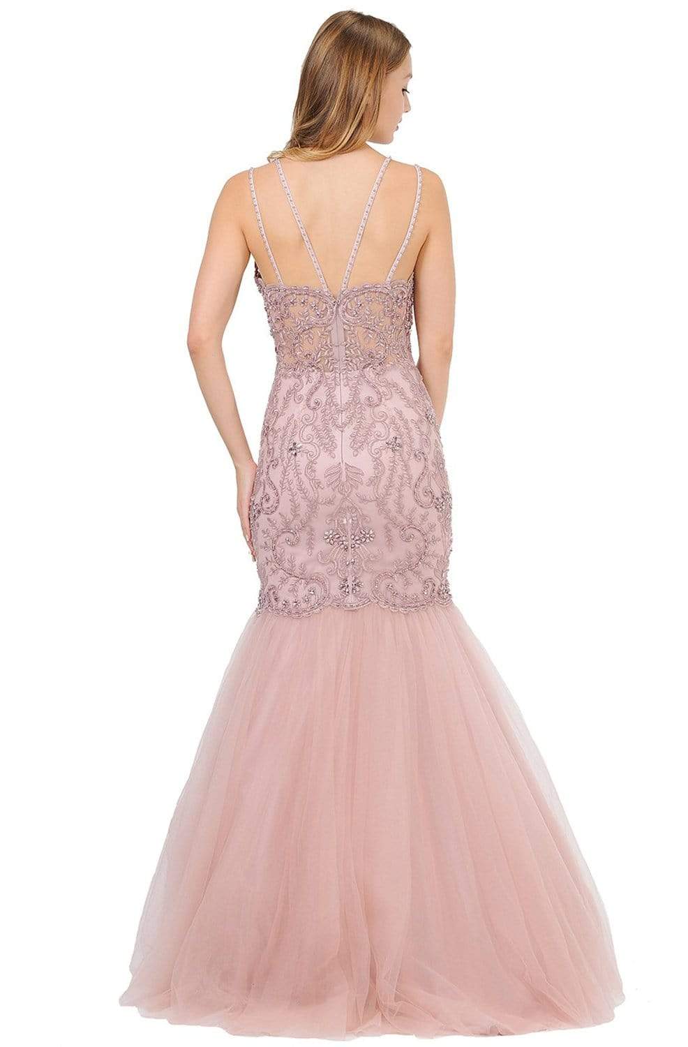 Poly USA Ice Blue Prom Dresses