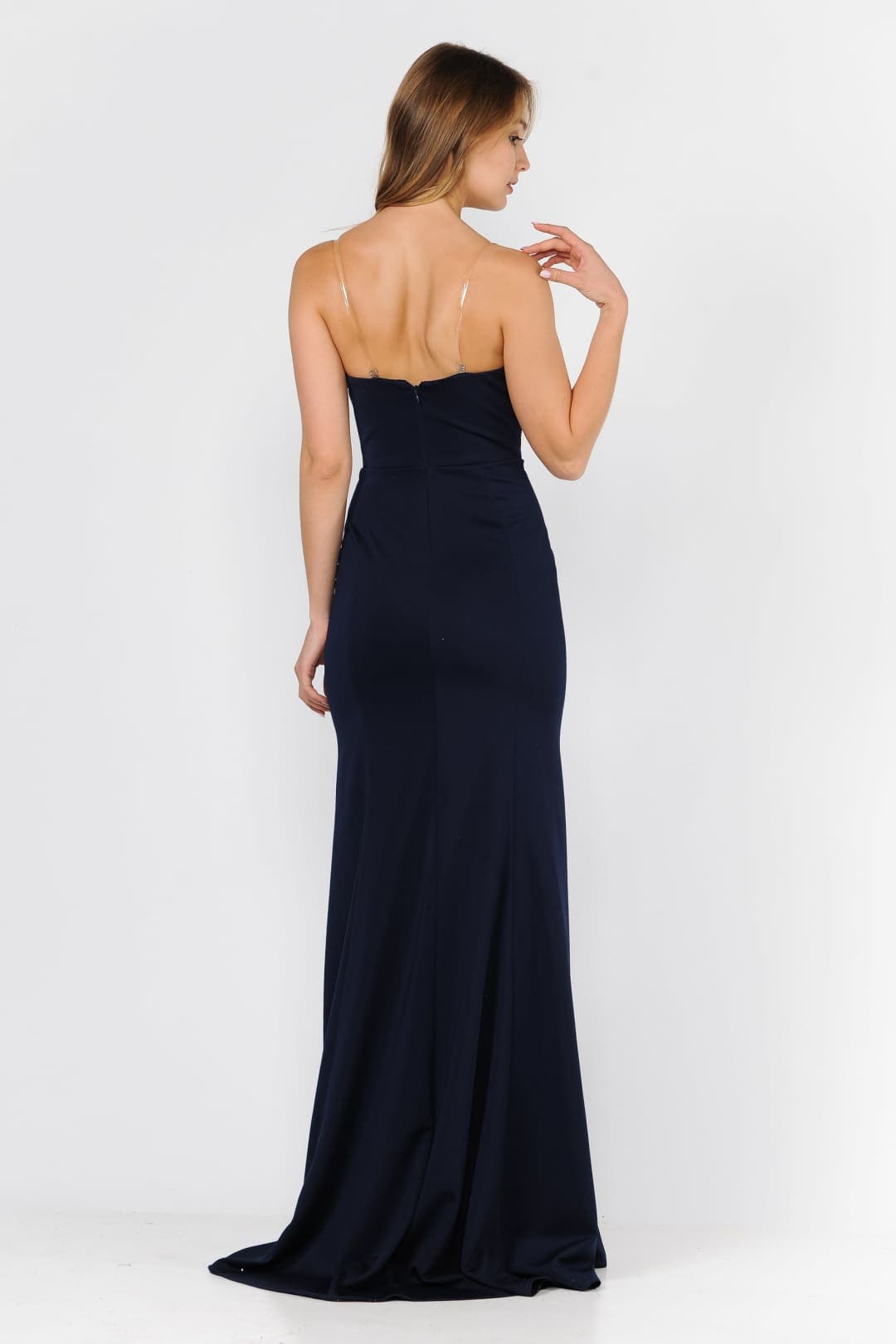 Prom Formal Gown - NAVY / XS