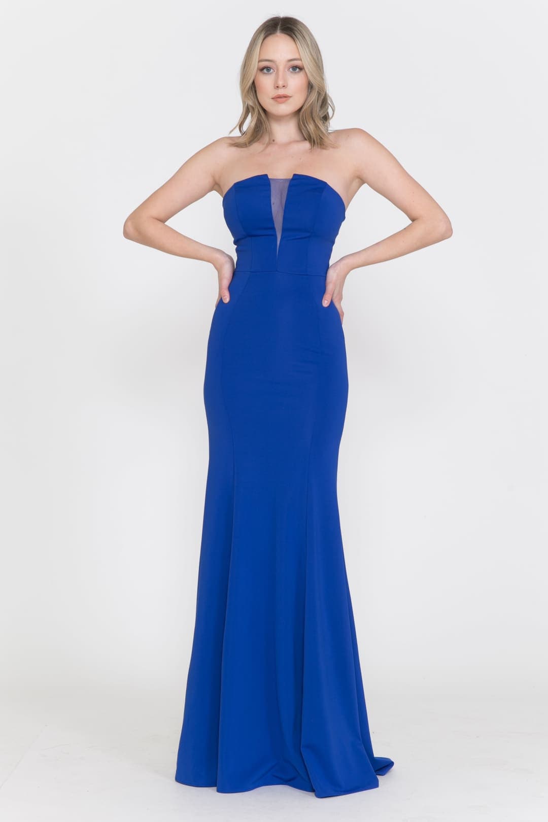 Prom Formal Gown - ROYAL BLUE / XS