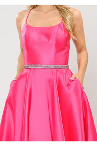 Special Occasion A-Line Formal Prom Dress