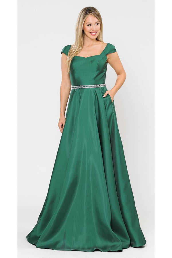 A-line Prom Formal Evening Gown