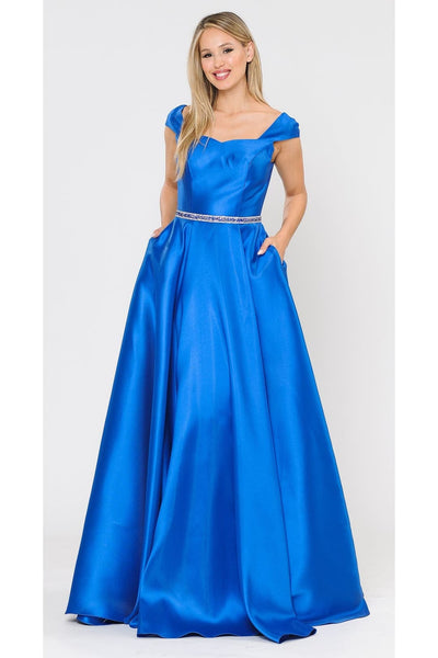 A-line Prom Formal Evening Gown