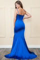 POLY 9008 Boned Bodice Mermaid Dress