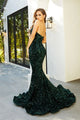 Portia And Scarlett 21208 Strapless Long Prom Dress - Emerald Green / Prom Dress