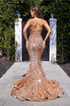 Portia And Scarlett 21208 Strapless Long Prom Dress - Prom Dress