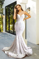 Portia And Scarlett 21208 Strapless Long Prom Dress - Ivory / Prom Dress