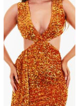 Dama Dresses for Quinceanera in Orange Style PS106X Quince Outfit