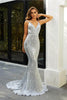 Portia and Scarlett PS21287 -long- V-Neck Open Back Gown Covered in Paillette Sequins - Hot Yellow / 2 - Dress