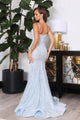 Portia and Scarlett SP22036 Corset Bone Prom Formal Gown - Dress