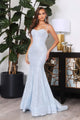 Portia and Scarlett SP22036 Corset Bone Prom Formal Gown - Dress