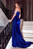 Portia and Scarlett PS22193 -long- Bedazzled Off Shoulder Sheath Dress for Glamorous Appeal - Emerald / 16 - Dress