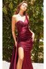 Portia and Scarlett PS22276 -long- One Shoulder Ruched Dress with Elegant Embellishments - Dress