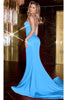 Portia and Scarlett PS22547 -long- Bustier Mermaid Prom Dress with Slit - Lime / 18 - Dress