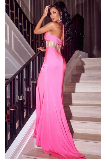 Portia and Scarlett PS23341 -long- Sweetheart Prom Gown with a Sheer Corset for a Romantic Look - Dress