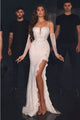 Portia And Scarlett PS23442 Sweetheart Lace Applique Long Prom Gown - Dress